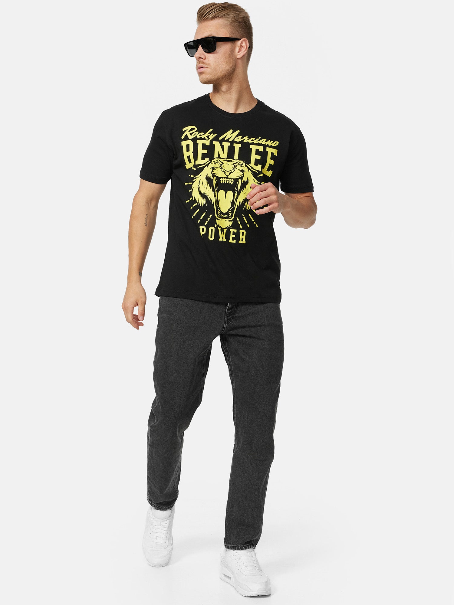 benlee-tiger-power-t-shirt-herren-mit-tiger-logo-print image 2