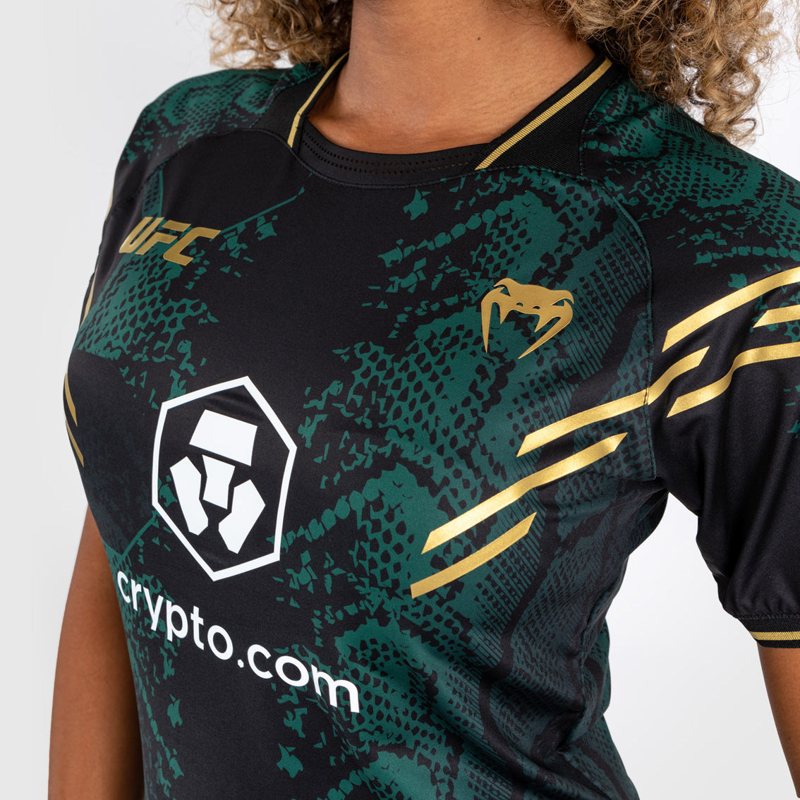venum-ufc-adrenaline-authentic-fight-night-walkout-jersey-damen-emerald-edition- image 4