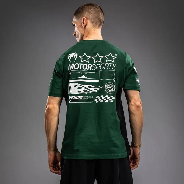 venum-motorsport-t-shirt-herren-tiefes-wald-gr-n image 1