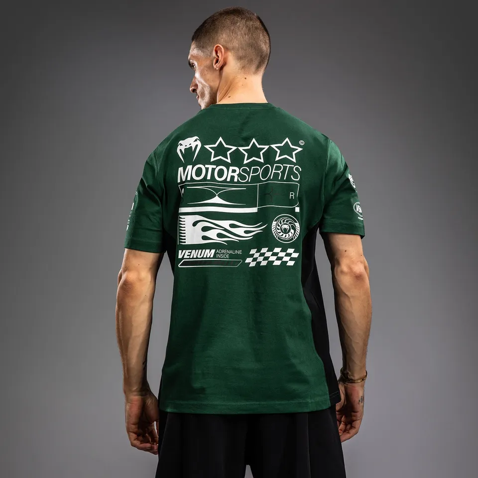 venum-motorsport-t-shirt-herren-tiefes-wald-gr-n image 1