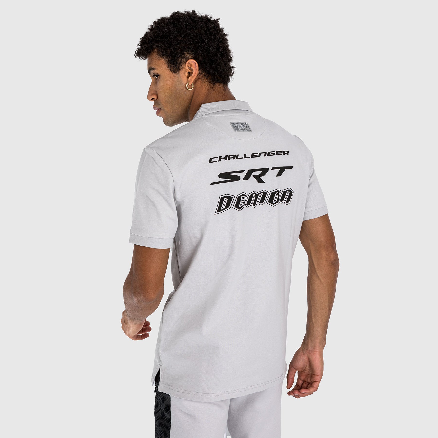 venum-x-dodge-demon-170-polohemd-herren-grau image 3