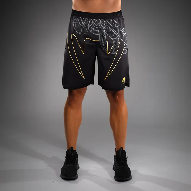 venum-serpenti-trainingsshorts-herren-lang-geschnitten-schwarz-silber-gold image 1