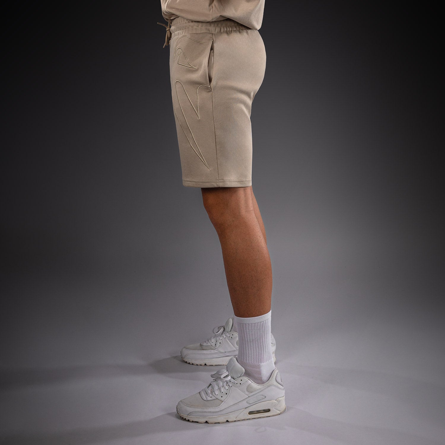 venum-giant-3d-cotton-shorts-herren-hellbeige image 3