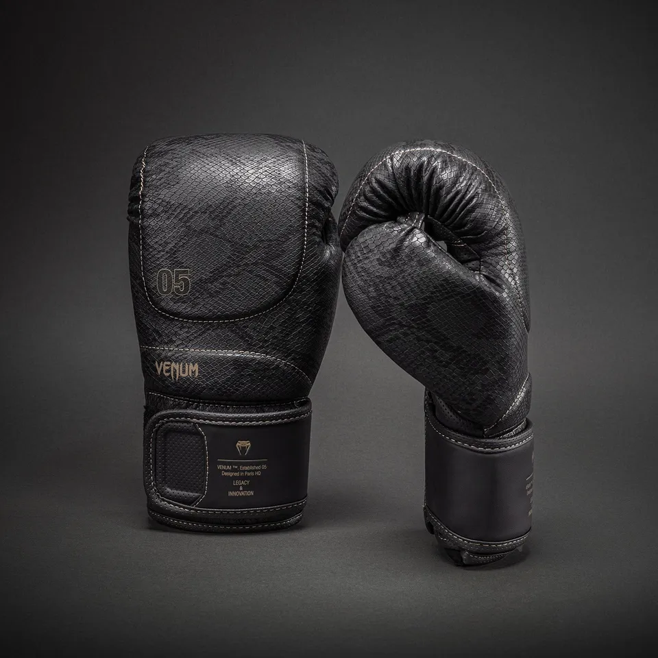 venum-impact-evo-scales-boxhandschuhe-dunkelgrau image 1