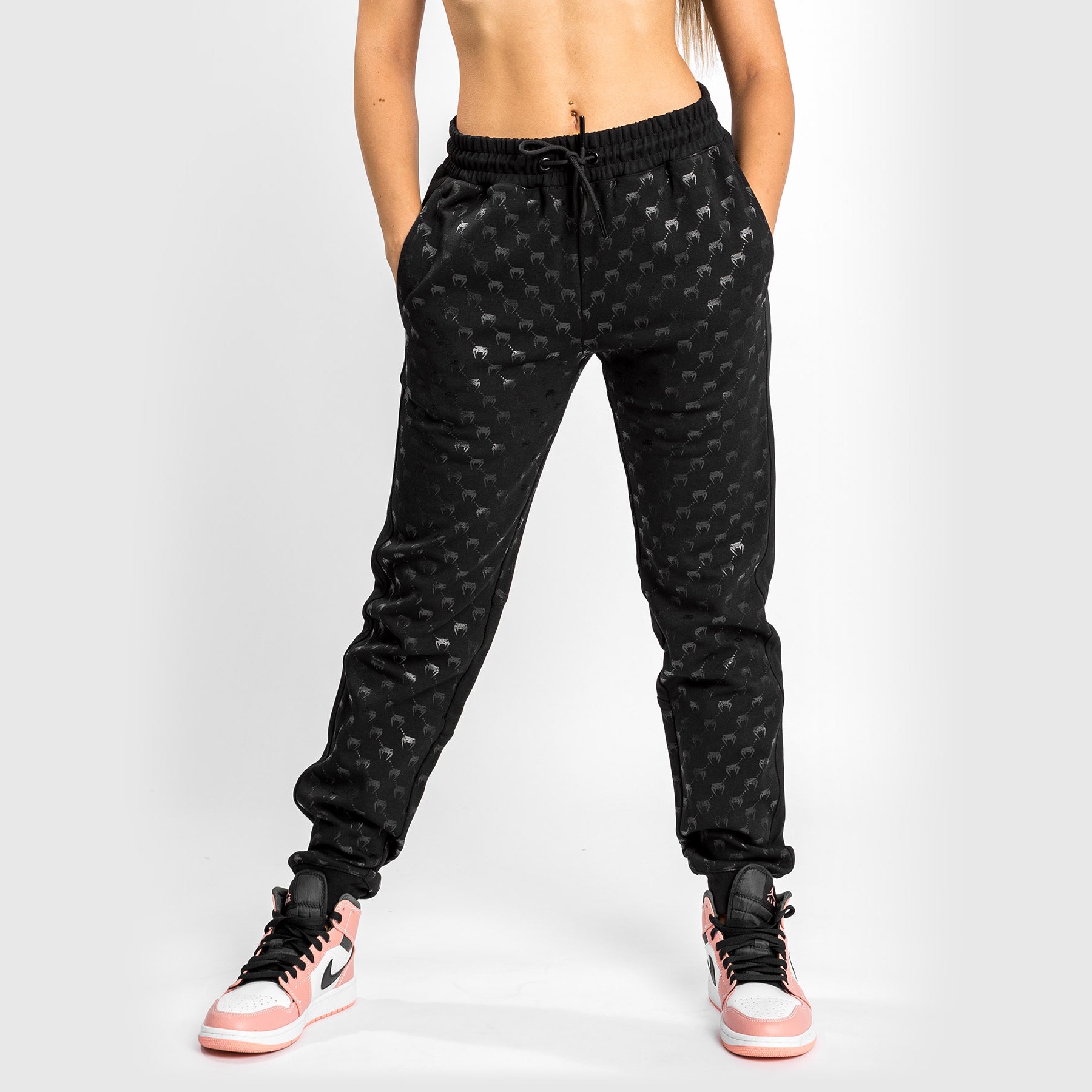 venum-kontact-evo-monogram-jogginghose-damen-schwarz image 3