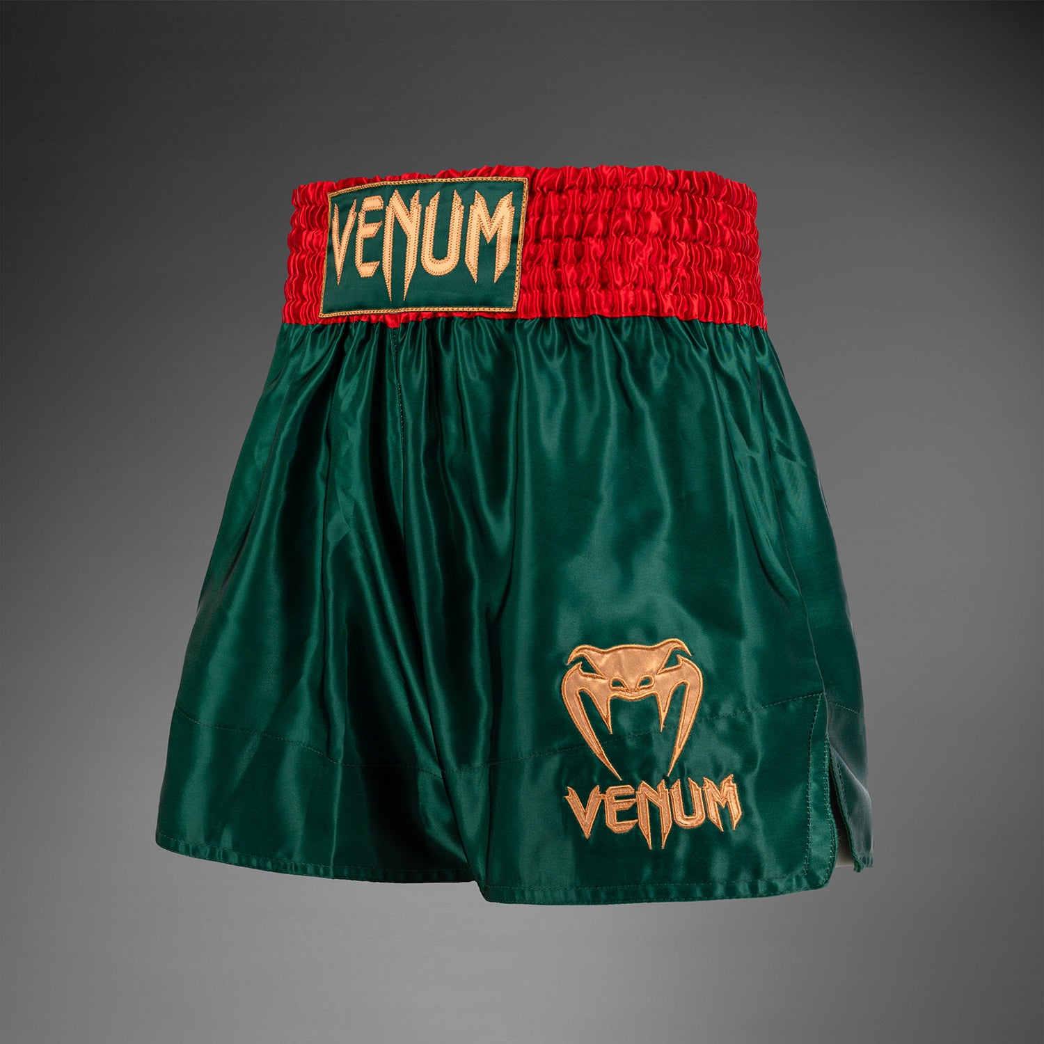 venum-classic-muay-thai-shorts-damen-gr-nes-bosko image 2