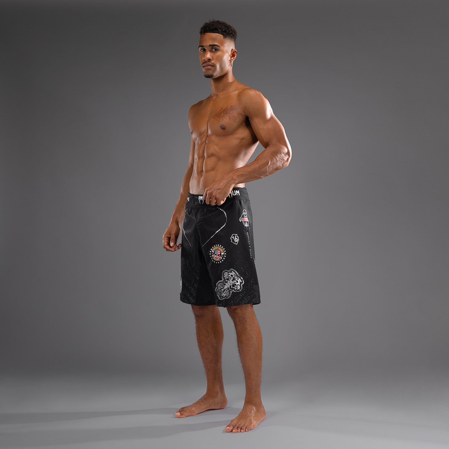 venum-x-tekken-8-paul-phoenix-fight-shorts-schwarz-herren image 2