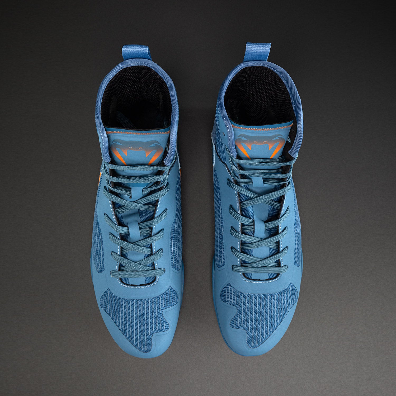 venum-elite-neo-boxschuhe-stahlblau-orange image 5