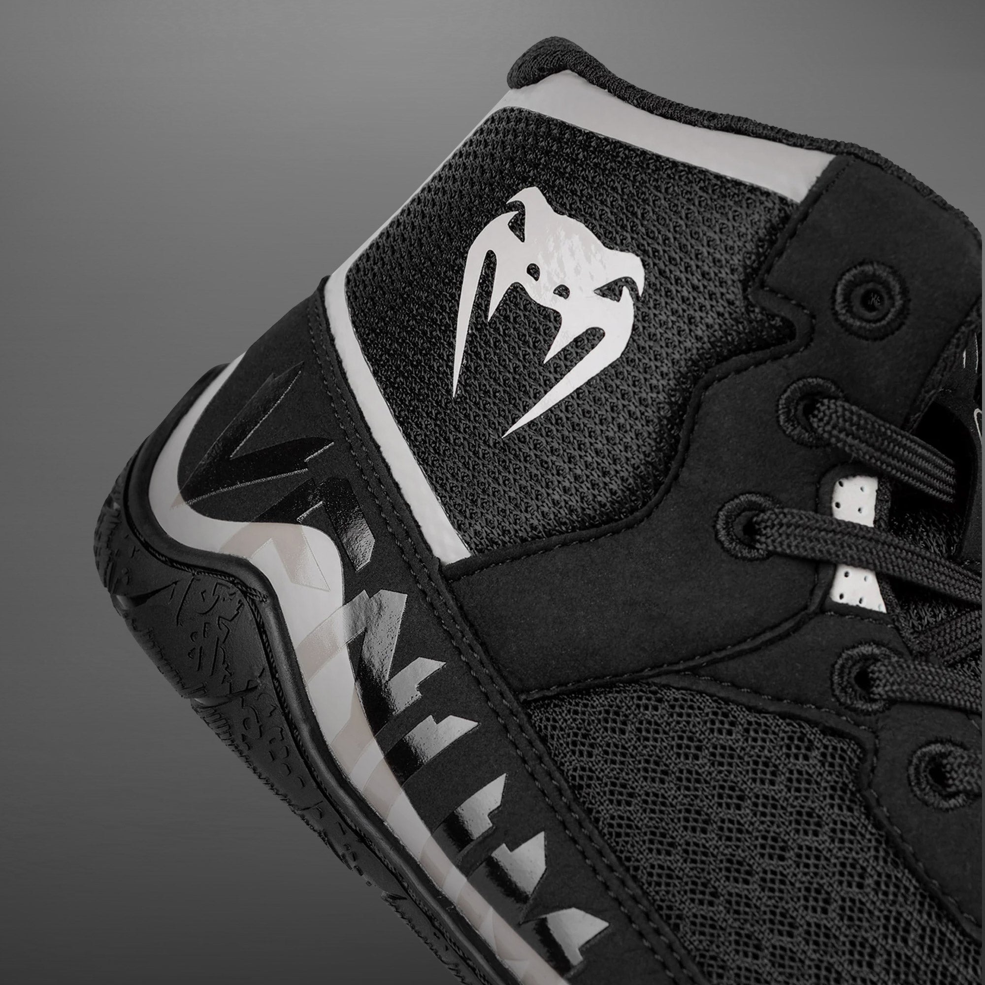 venum-elite-wrestling-schuhe-schwarz-sand image 6