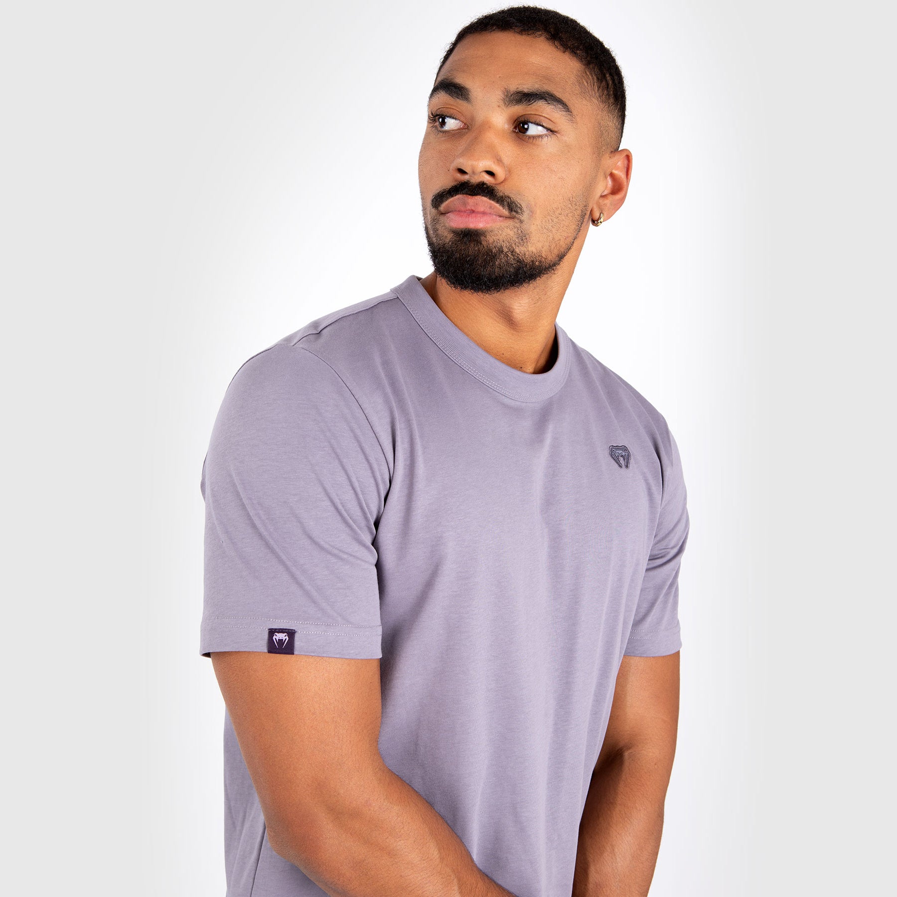 venum-silent-power-t-shirt-herren-lavender-grau image 3