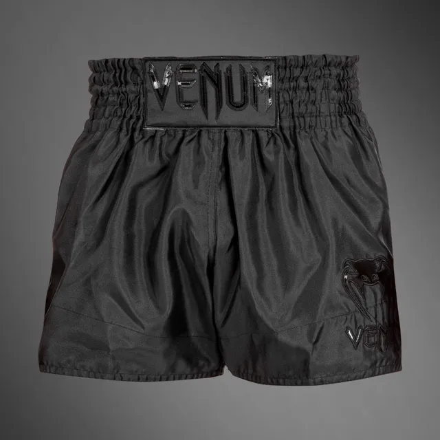 venum-classic-muay-thai-shorts-schwarz-schwarz image 1