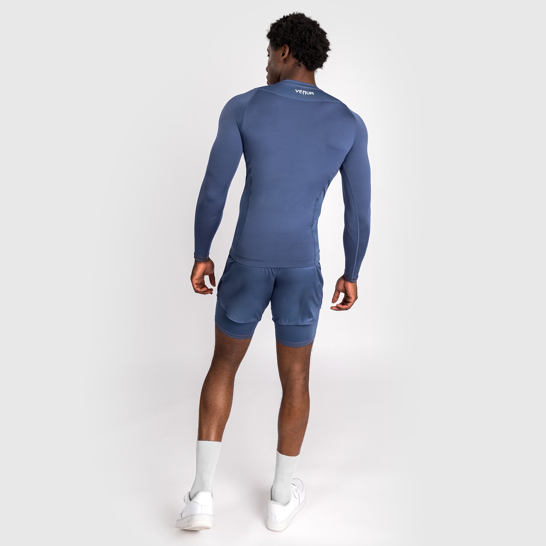 venum-attack-herren-langarm-rashguard-marineblau image 3