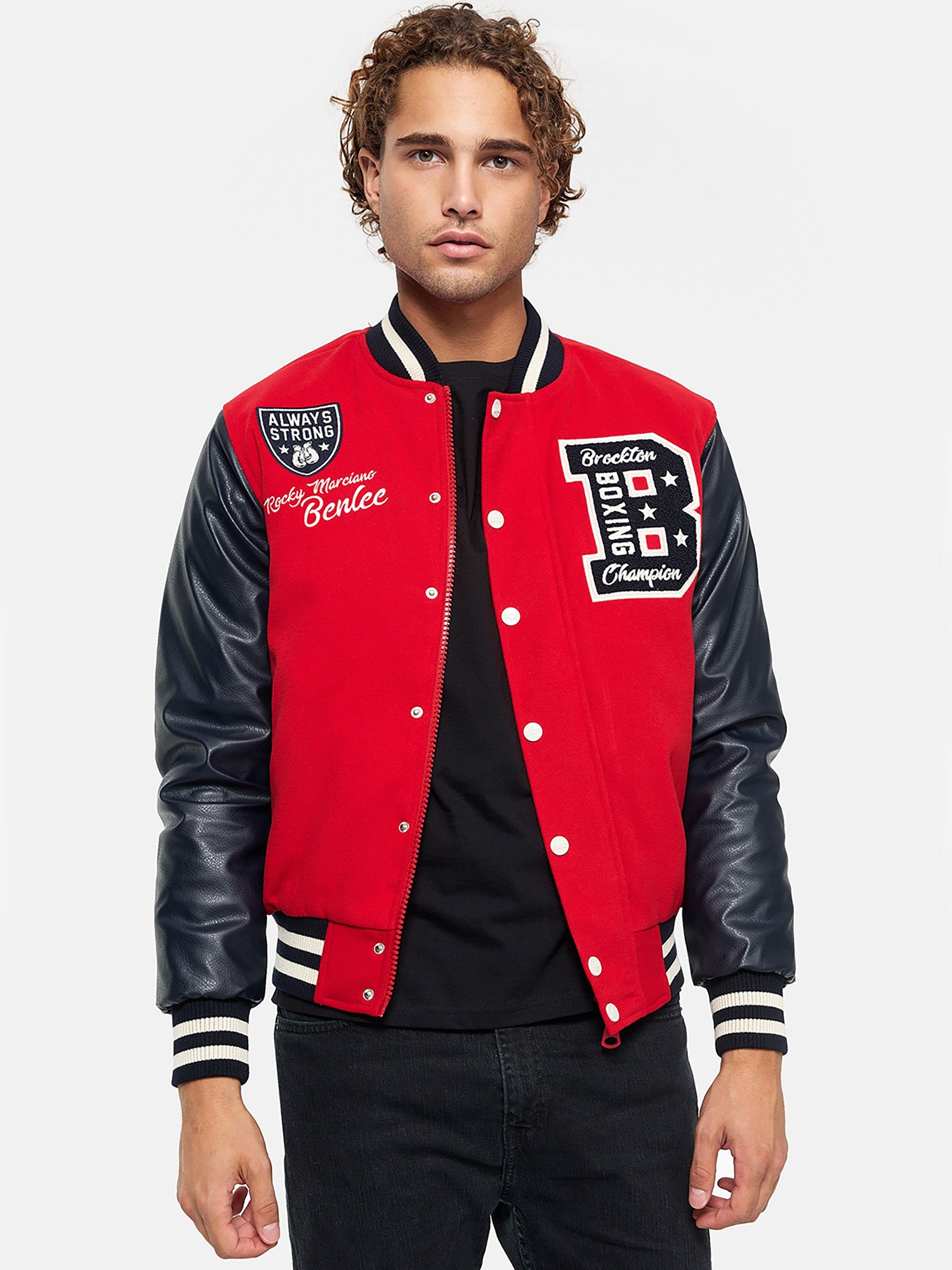 benlee-newark-collegejacke-herren-blouson-mit-applikationen-und-druckknopfleiste image 7