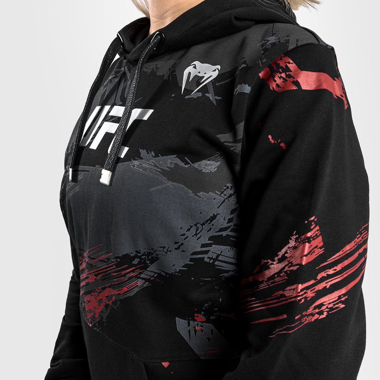 ufc-venum-authentic-fight-week-2-0-hooded-sweatshirt-damen-schwarz image 3