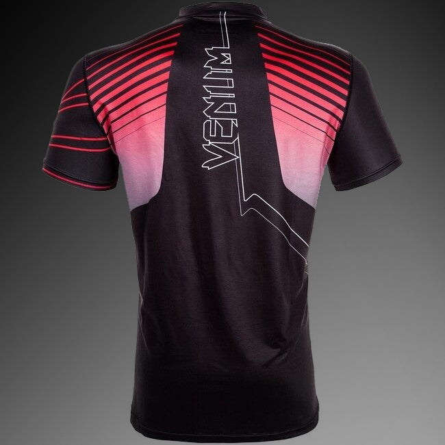 venum-sharp-3-0-dry-tech-t-shirt-herren-schwarz-rot image 4