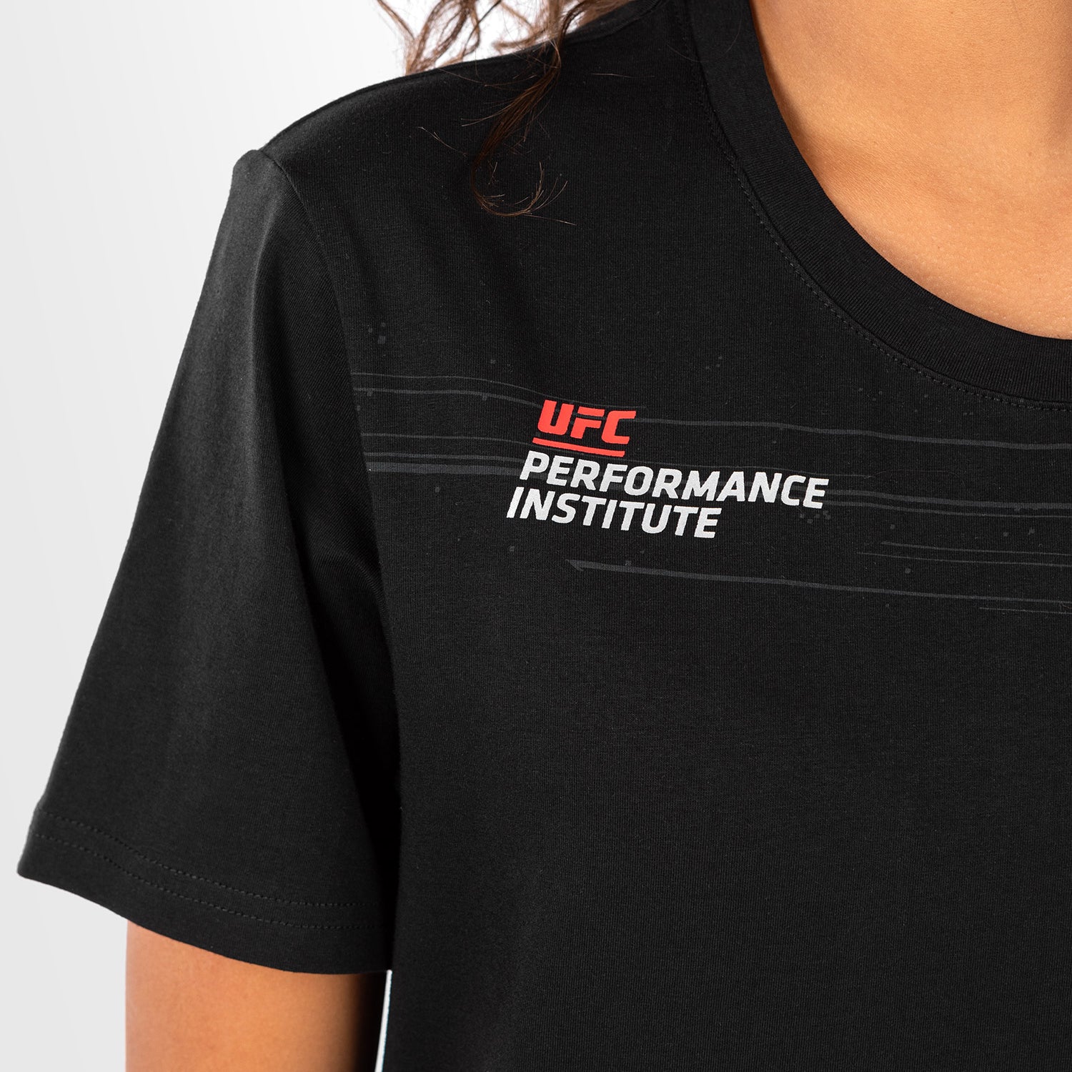 venum-ufc-performance-institute-2-0-damen-t-shirt-schwarz-rot image 5
