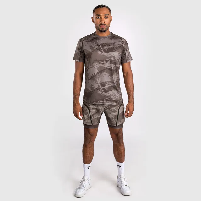 venum-electron-3-0-dry-tech-t-shirt-herren-sand image 1