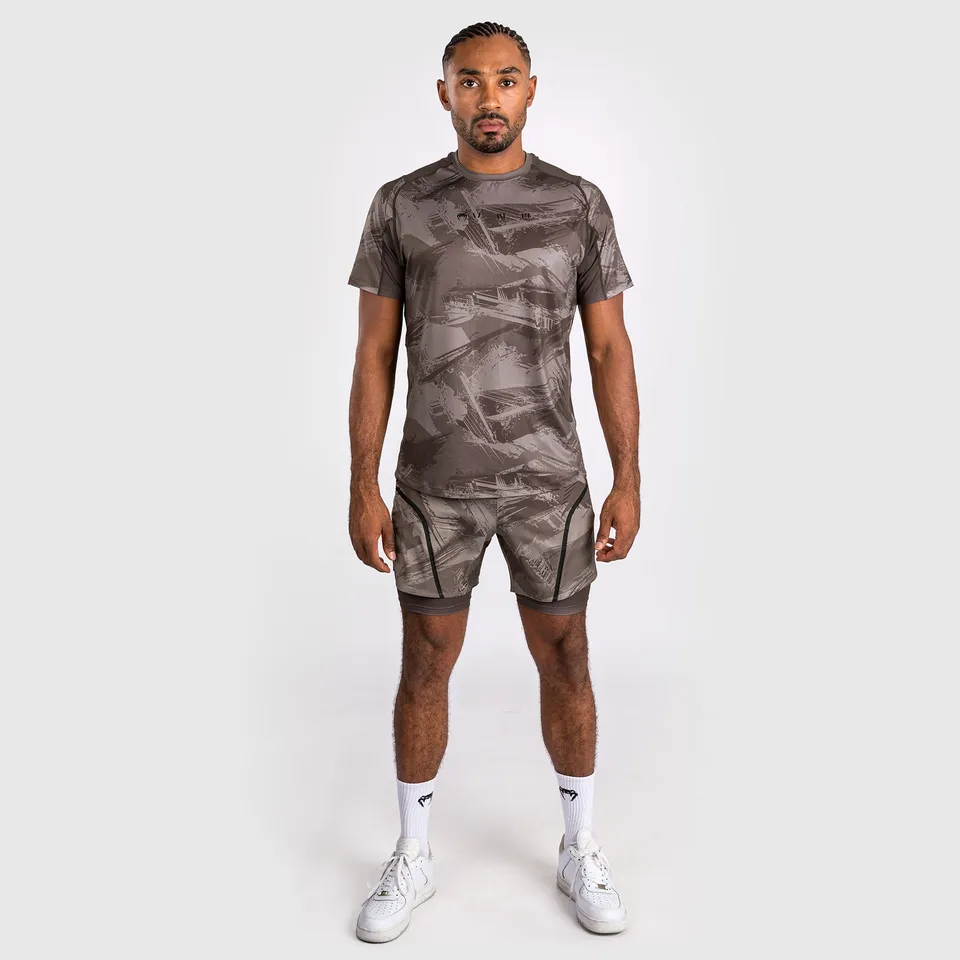 venum-electron-3-0-dry-tech-t-shirt-herren-sand image 1