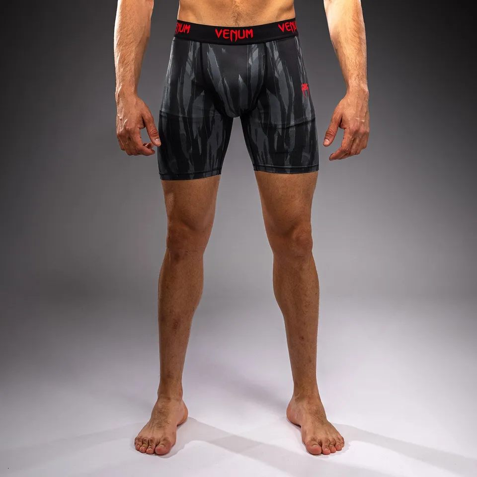 venum-demon-kompressionsshort-schwarz-grau image 1