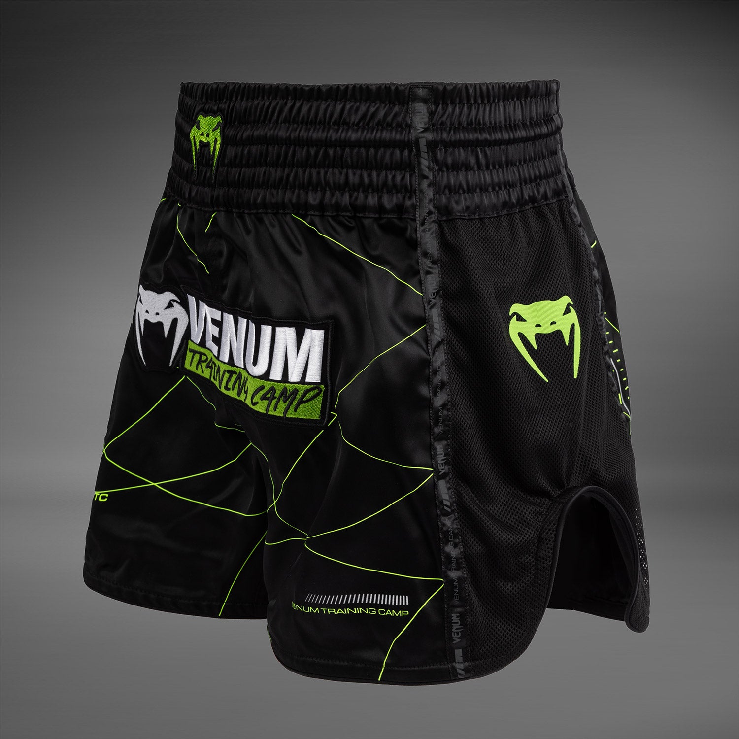 venum-training-camp-4-0-muay-thai-shorts-schwarz-neongr-n image 2