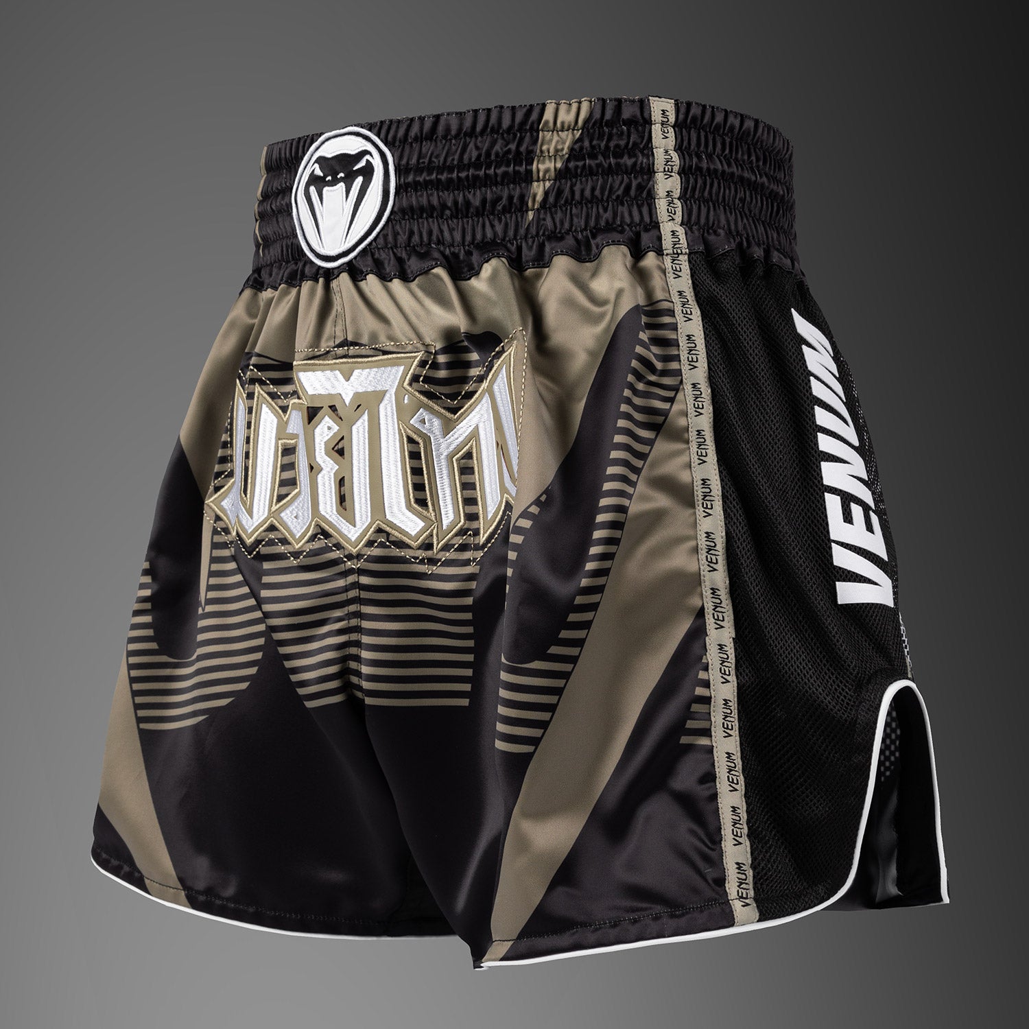 venum-adrenaline-muay-thai-shorts-schwarz-sand image 2