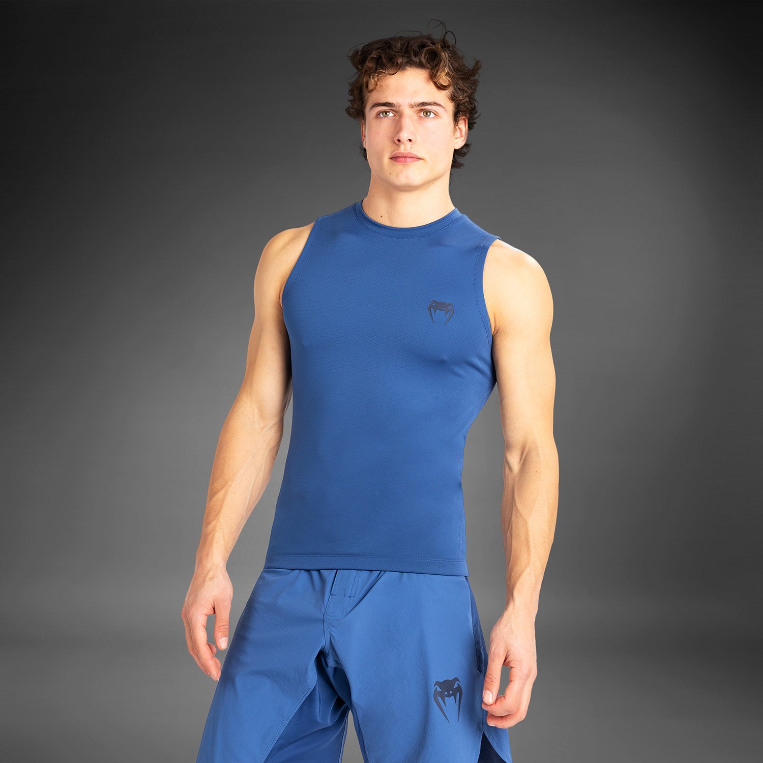 venum-contender-rmelloser-rashguard-herren-blau image 3