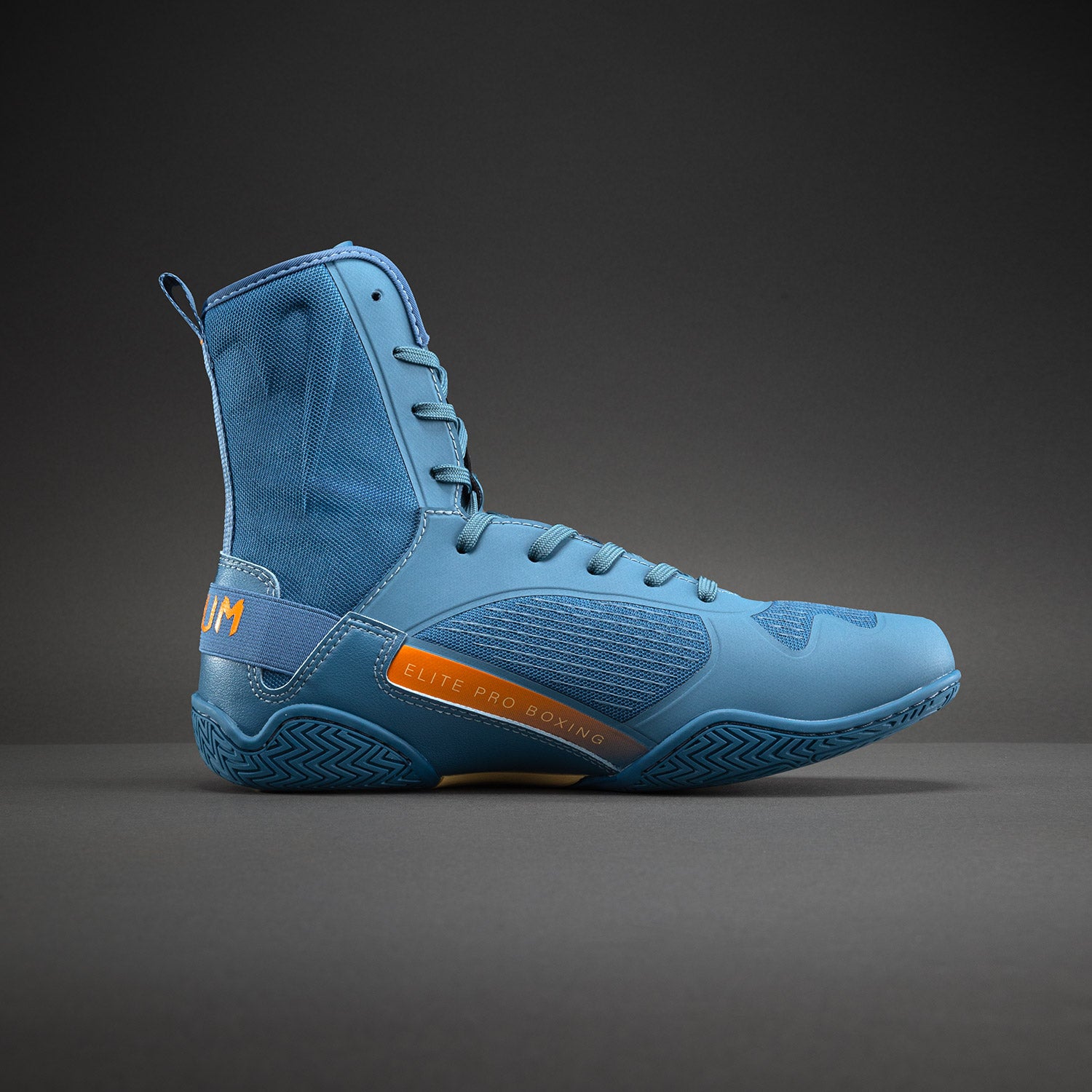 venum-elite-neo-boxschuhe-stahlblau-orange image 3