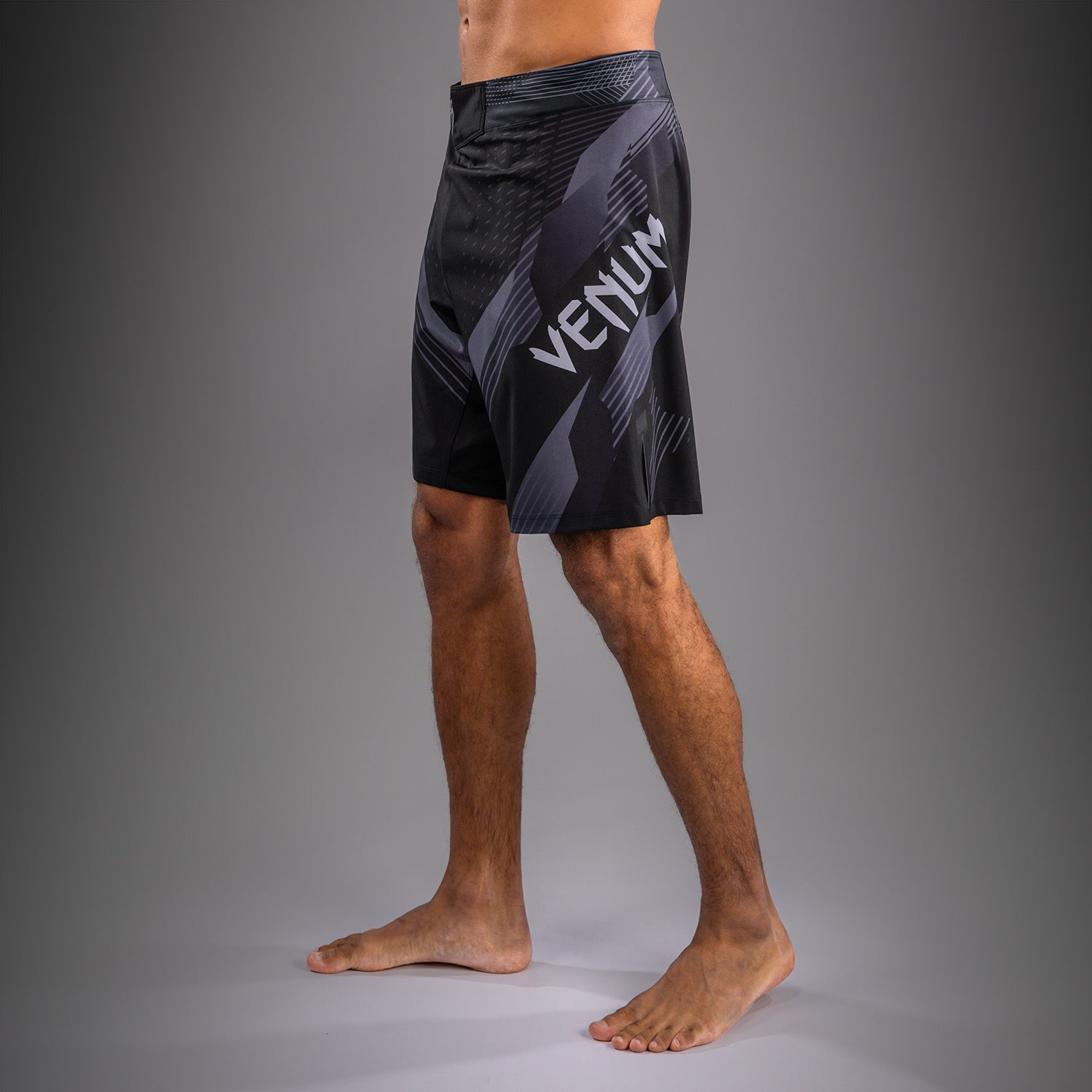 venum-no-gi-6-0-fightshorts-herren-schwarz-grau image 2