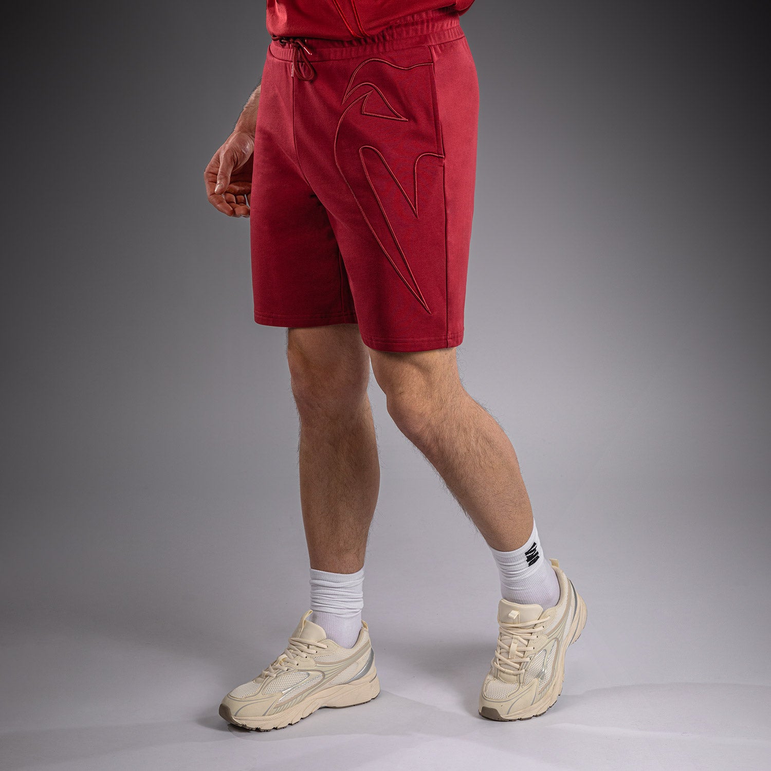 venum-giant-3d-shorts-baumwolle-herren-rot image 3