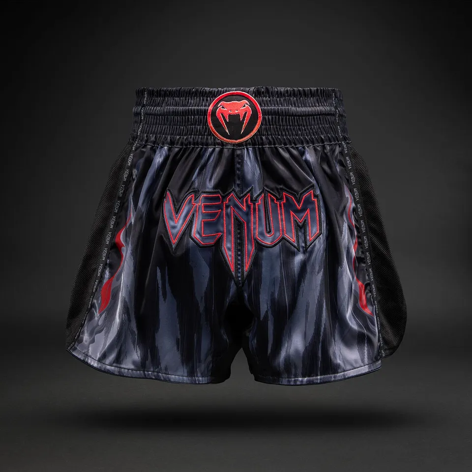 venum-demon-muay-thai-shorts-damen-schwarz-grau image 1