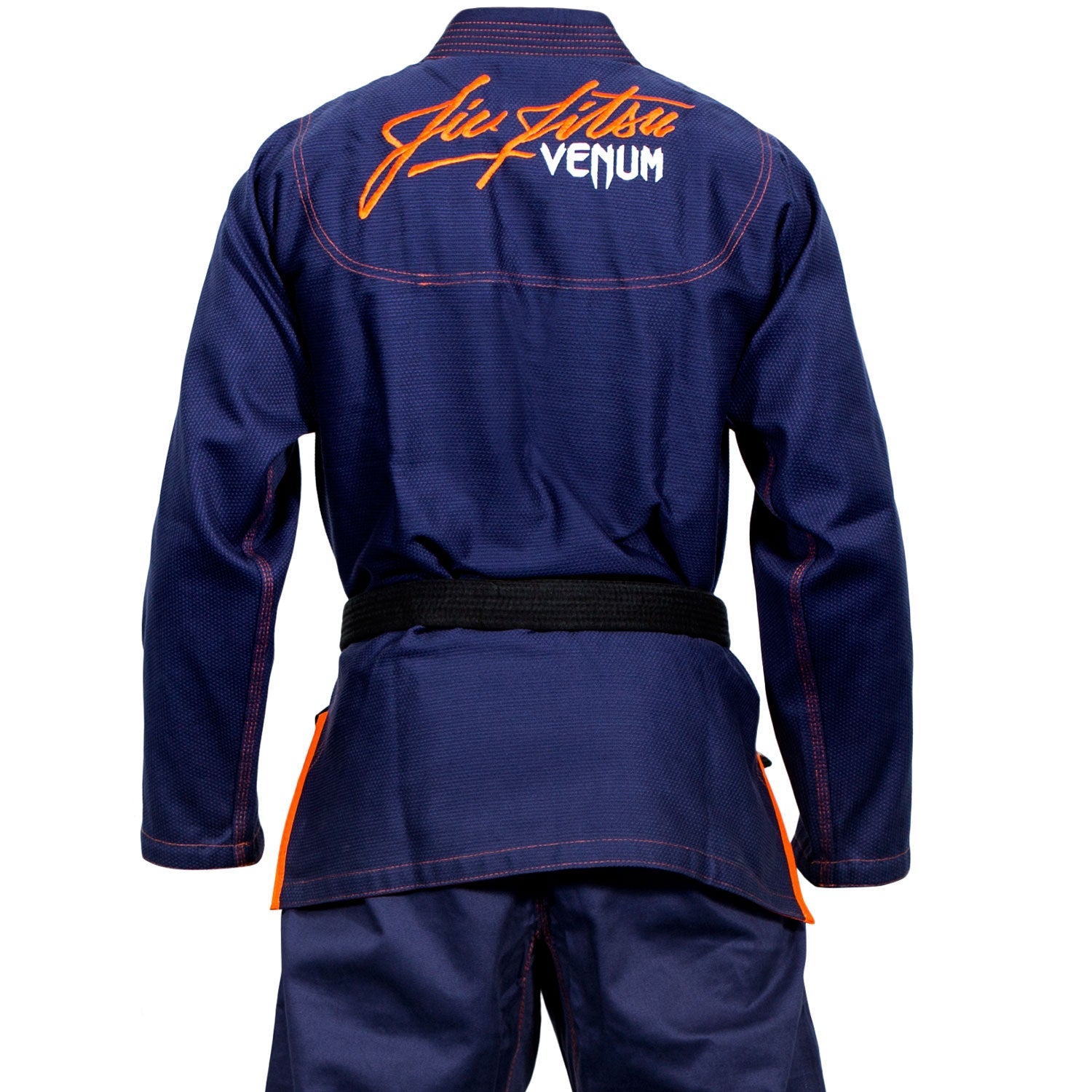 venum-challenger-3-0-bjj-gi-marineblau-orange image 2