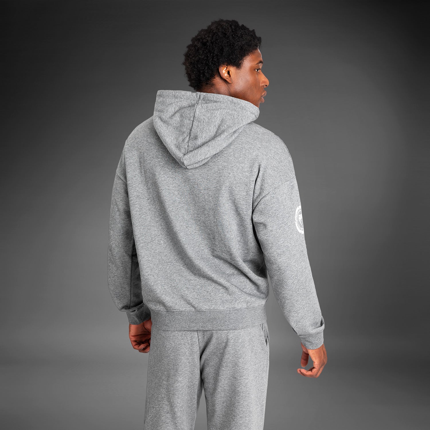 venum-vortex-xl-lite-herren-hoodie-helles-heather-grau image 3