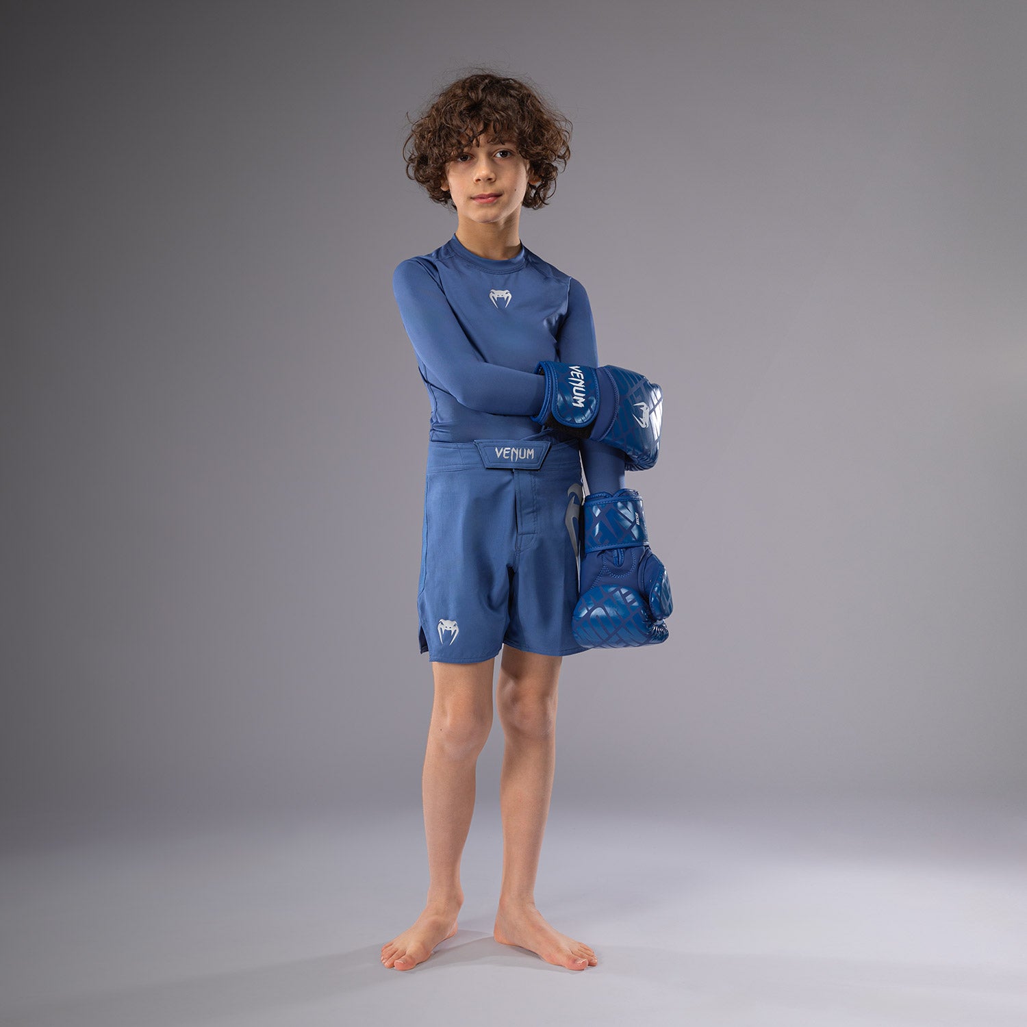 venum-light-kinder-fight-shorts-k-nigsblau image 5