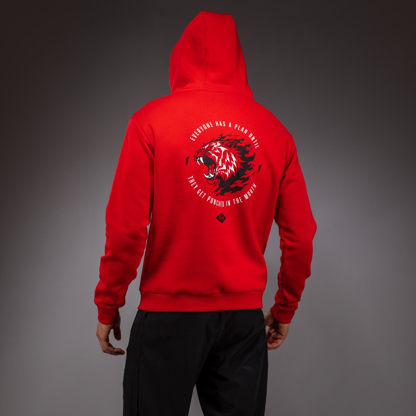 venum-x-mike-tyson-tiger-hoodie-intensivrot-tiefschwarz image 5