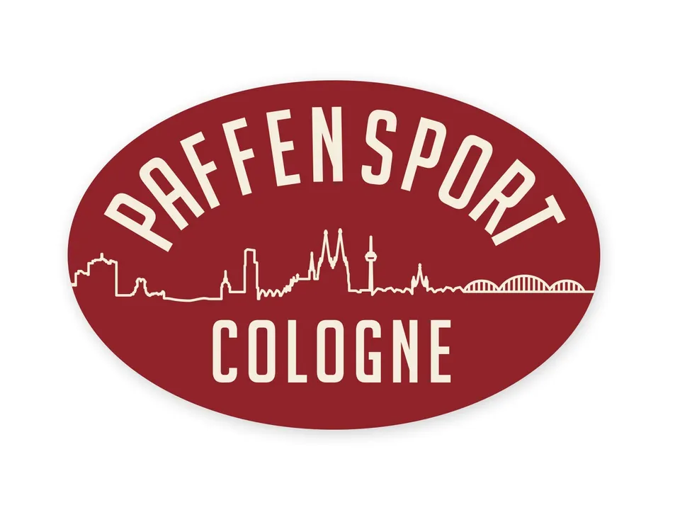 paffen-sport-aufkleber-cologne-vintage-rot-oval-145x95-mm image 1