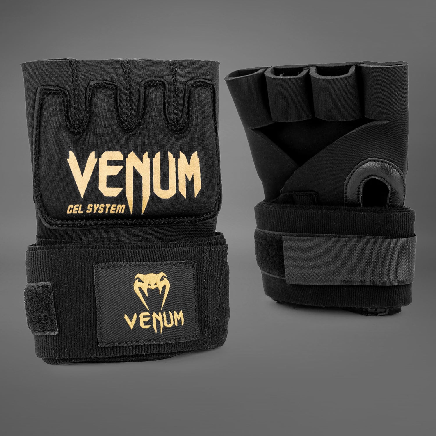 venum-kontakt-gel-handschuh-wraps-schwarz-gold image 1