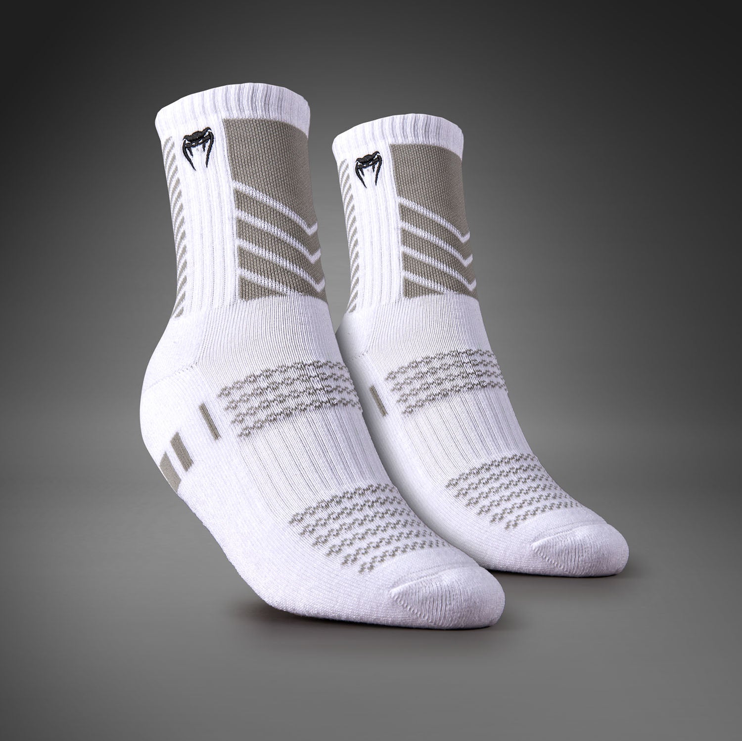 venum-vector-crew-socken-wei-grau image 2