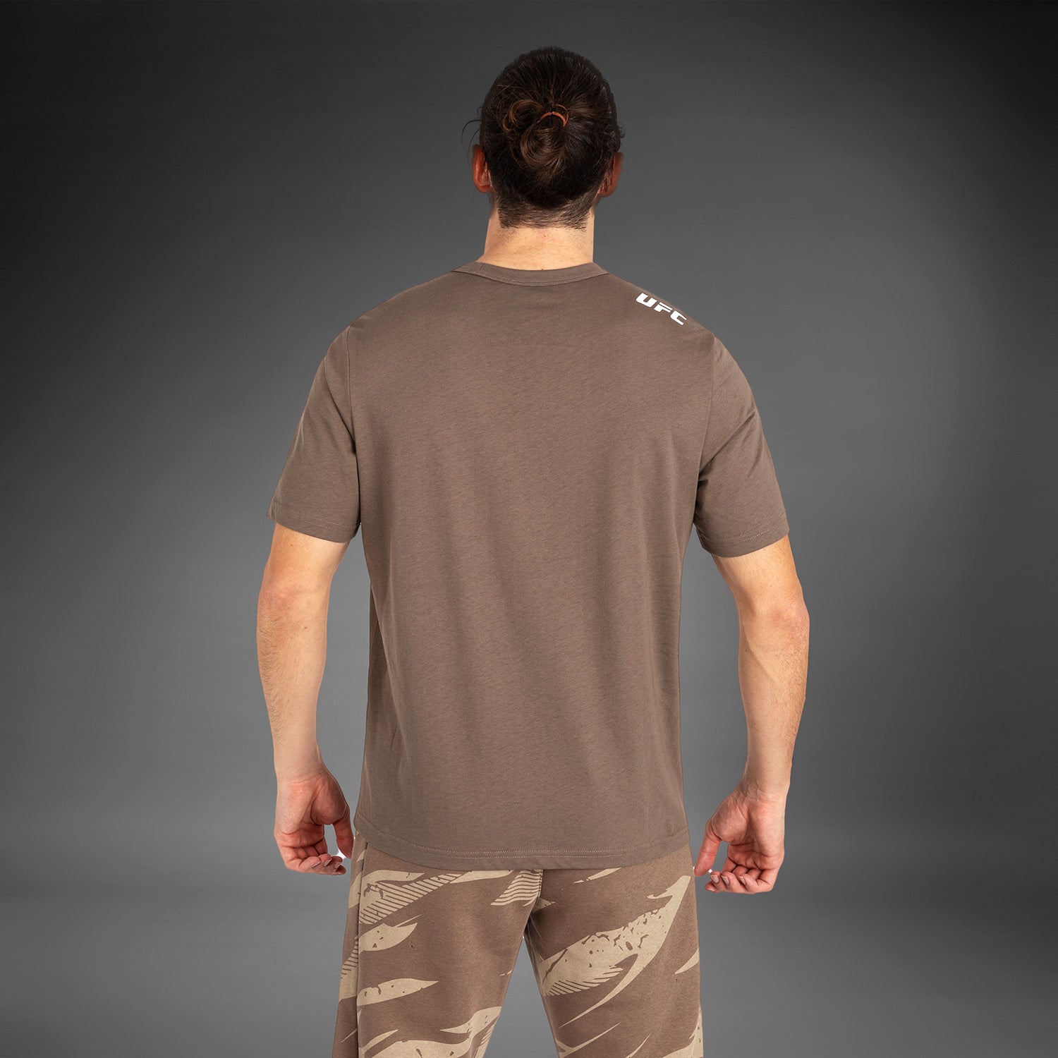 ufc-adrenaline-by-venum-fight-week-kurzarm-t-shirt-herren-bronze image 6