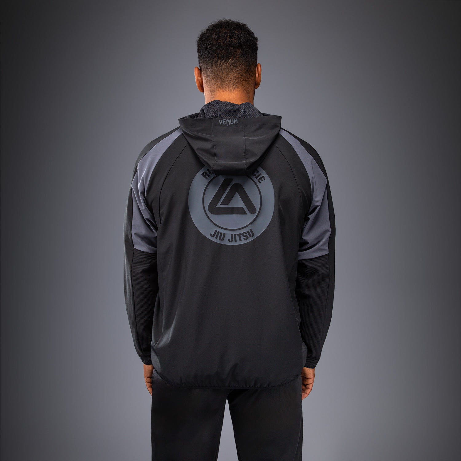 venum-x-roger-gracie-academy-trackjacke-schwarz image 4