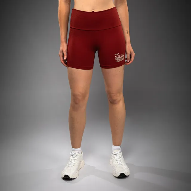 venum-serpenti-damen-vale-tudo-shorts-burgunder-elfenbein image 1