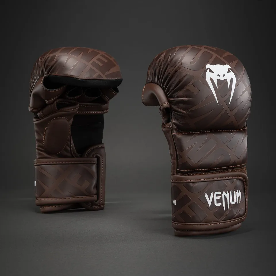 venum-contender-1-5-xt-3d-sparringhandschuhe-dunkelbraun image 1