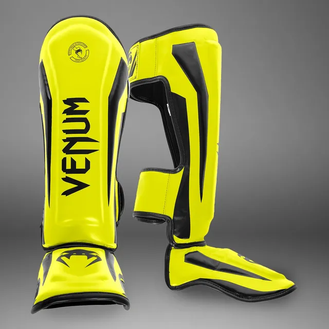 venum-elite-schienbeinsch-tzer-gelb image 1