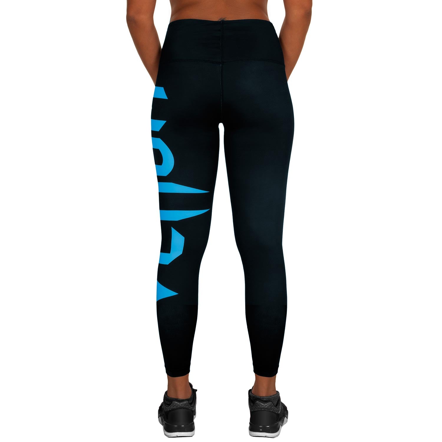 venum-giant-leggings-schwarz-cyan image 4