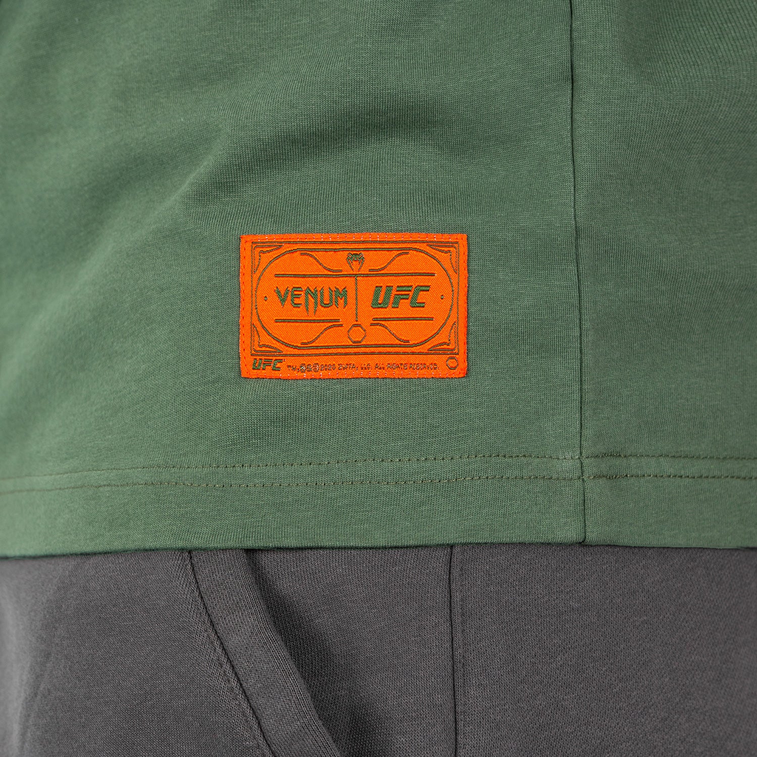 venum-ufc-ulti-man-t-shirt-khaki-orange image 4