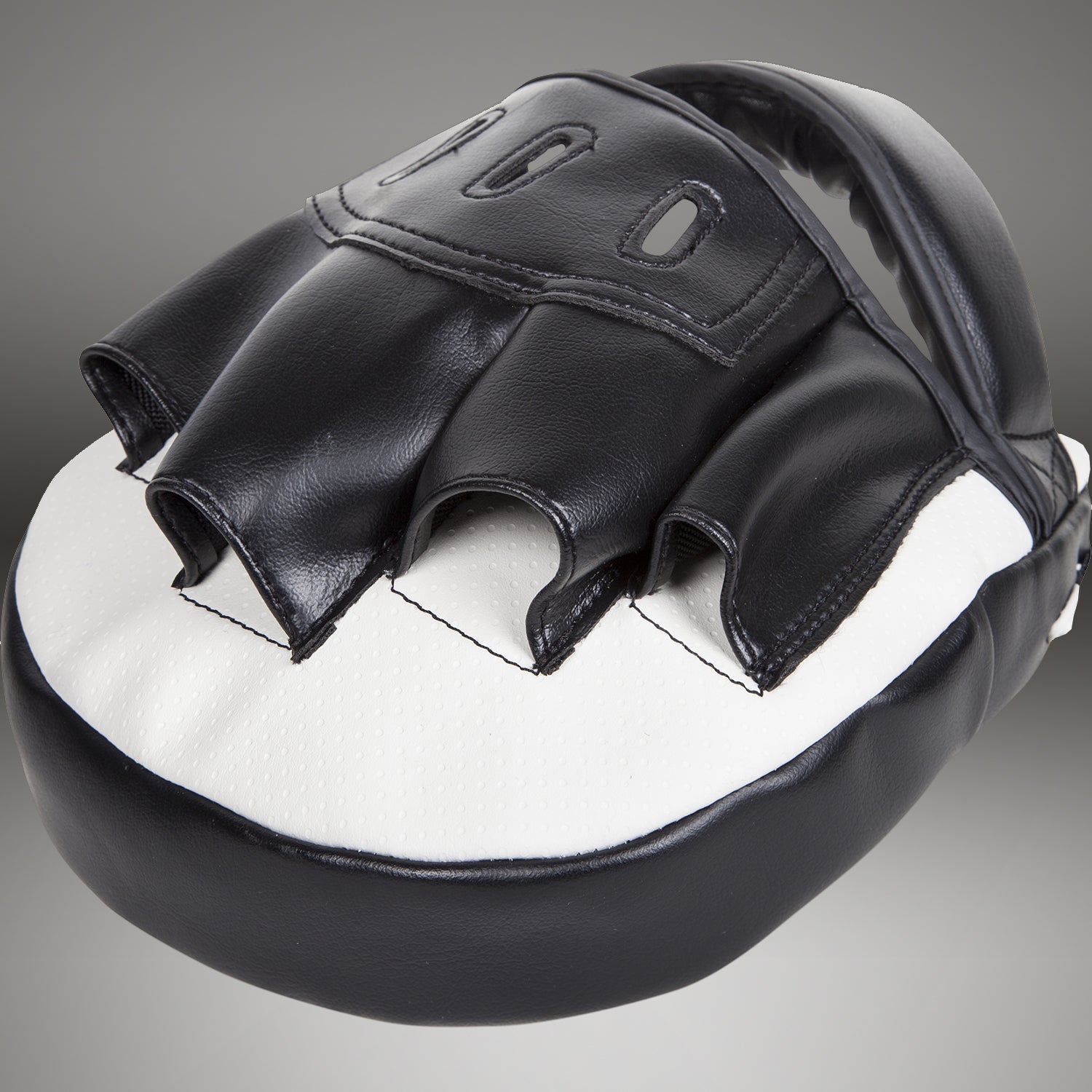 venum-light-handpratzen-wei-schwarz-paar image 4