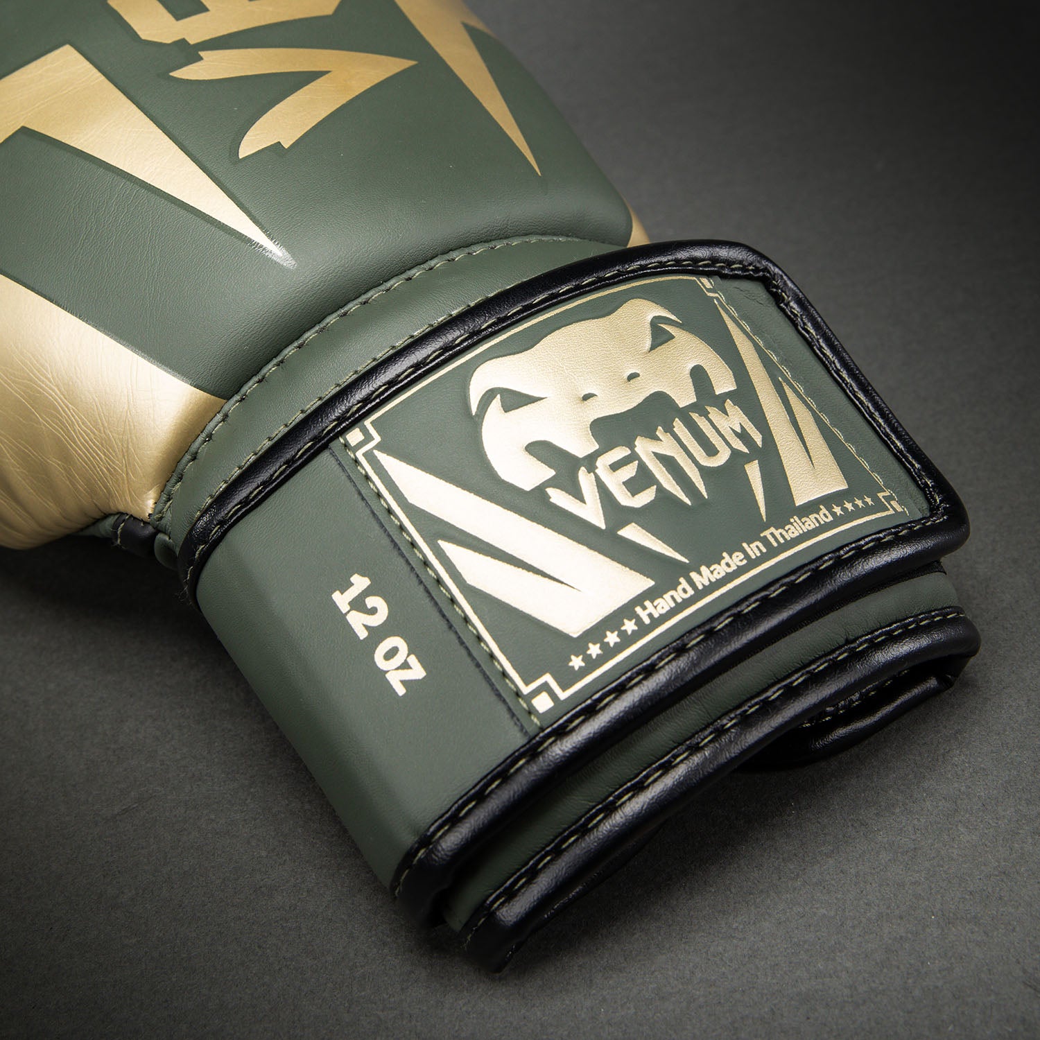 venum-elite-boxhandschuhe-khaki image 3