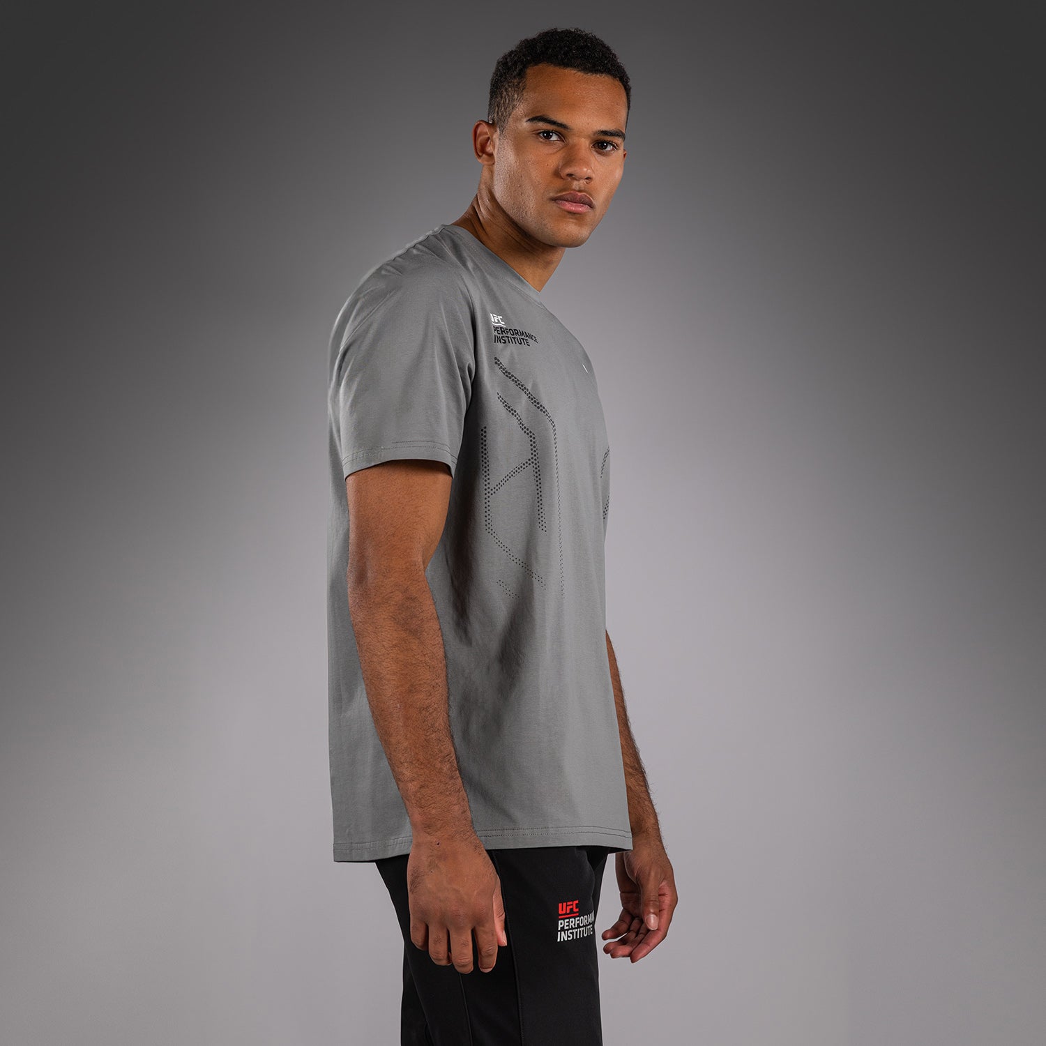 venum-ufc-pi-3-0-t-shirt-grau-herren image 2