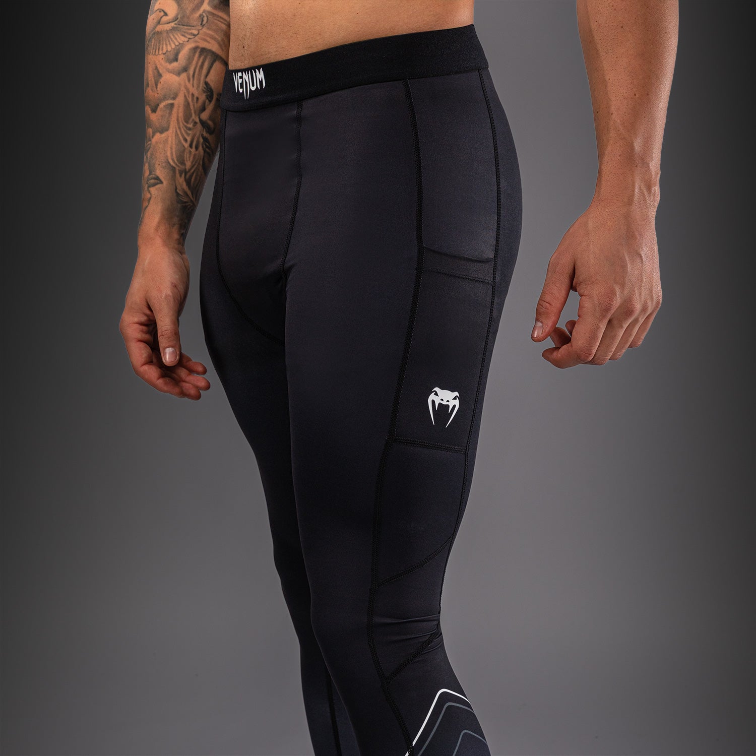 venum-streamline-spats-herren-schwarz-wei image 6