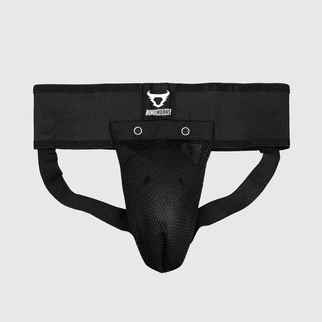 ringhorns-charger-by-venum-kids-tiefschutz-mit-suspensorium-schwarz image 1