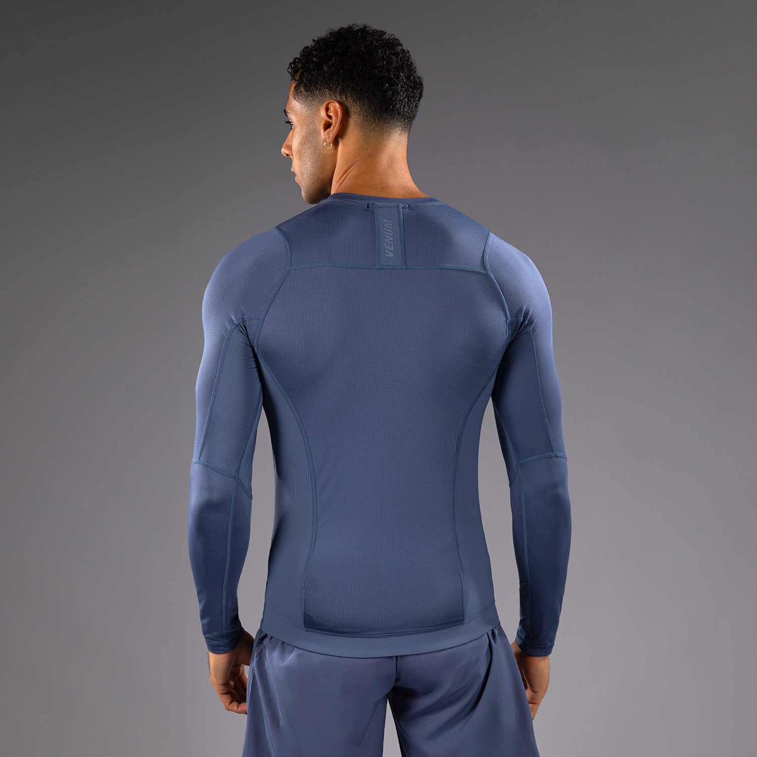 venum-g-fit-air-langarm-rashguard-herren-nebelblau-kompression image 2